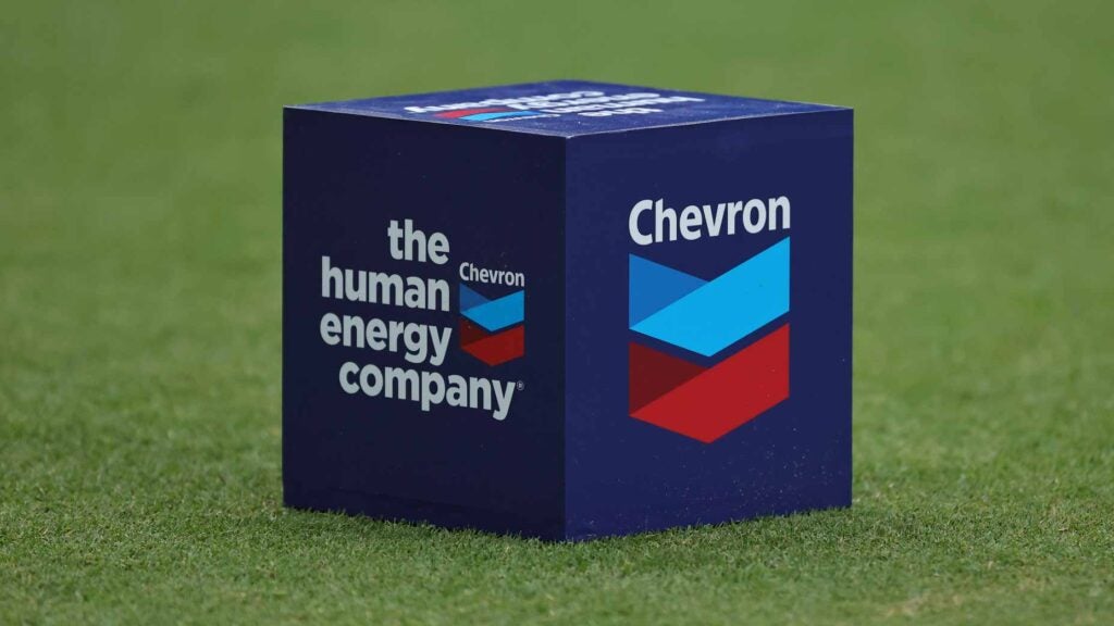 https://golf.com/wp-content/uploads/2025/04/chevron-championship-tee-marker-1024x576.jpg