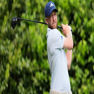 Daniel Berger of the United States watches a tee shot on the 12th hole during the second round of the PGA Championship at Quail Hollow Country Club on May 16, 2025 in Charlotte, North Carolina.