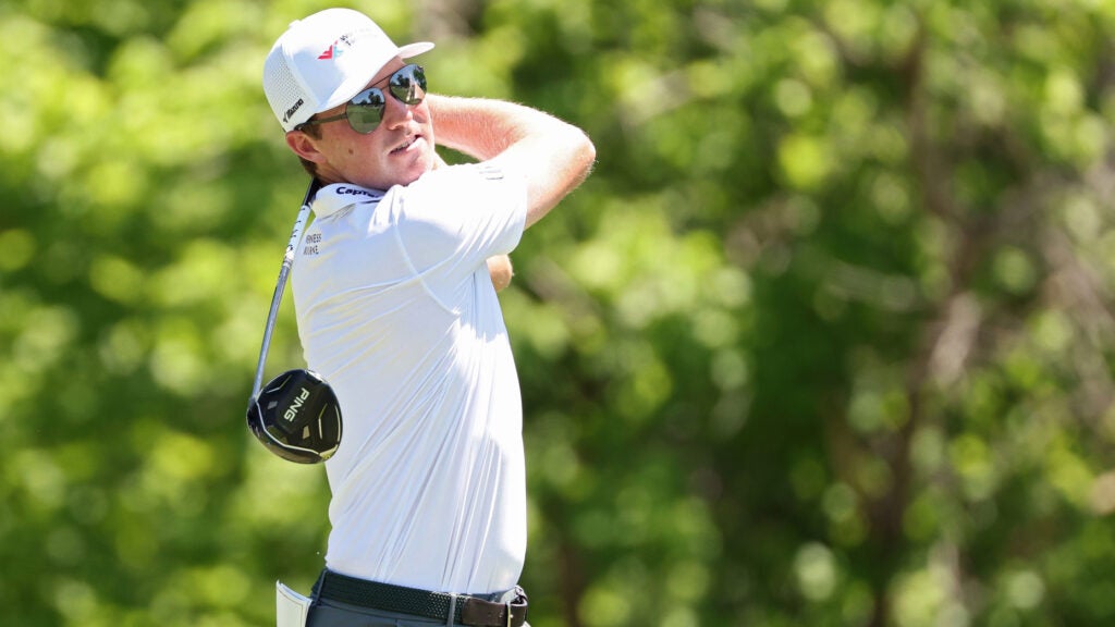 Ben Griffin at the Charles Schwab Challenge