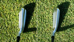 Titleist U505 Address positions.