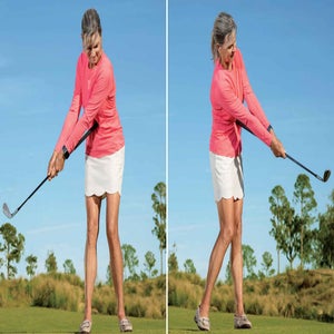 kellie stenzel demonstrates how to hit pitch-and-run