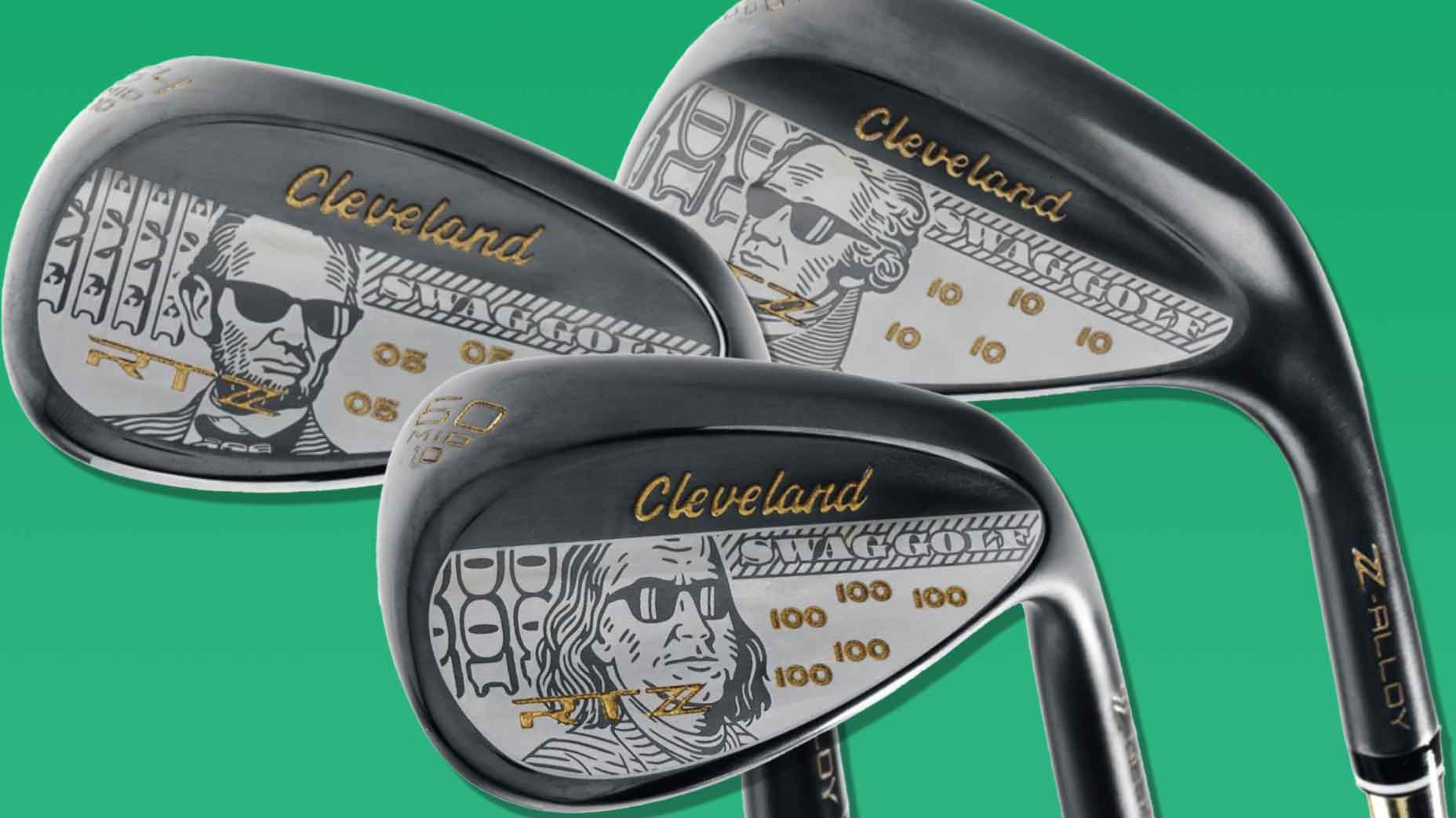 These limited-edition Cleveland x SWAG RTZ wedges are money — literally These limited-edition Cleveland x SWAG RTZ wedges are money — literally