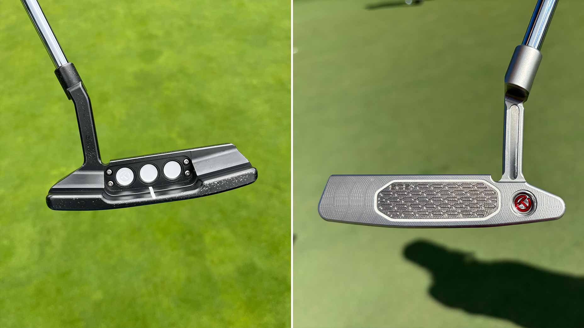 Ben Griffin and Kurt Kitayama's putters.