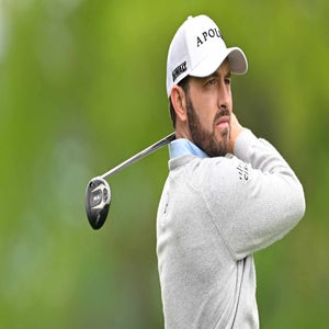 Patrick Cantlay hits a shot on the 11th hole prior to the Memorial Tournament presentedy by Workday at Muirfield Village Golf Club on May 27, 2025 in Dublin, Ohio.