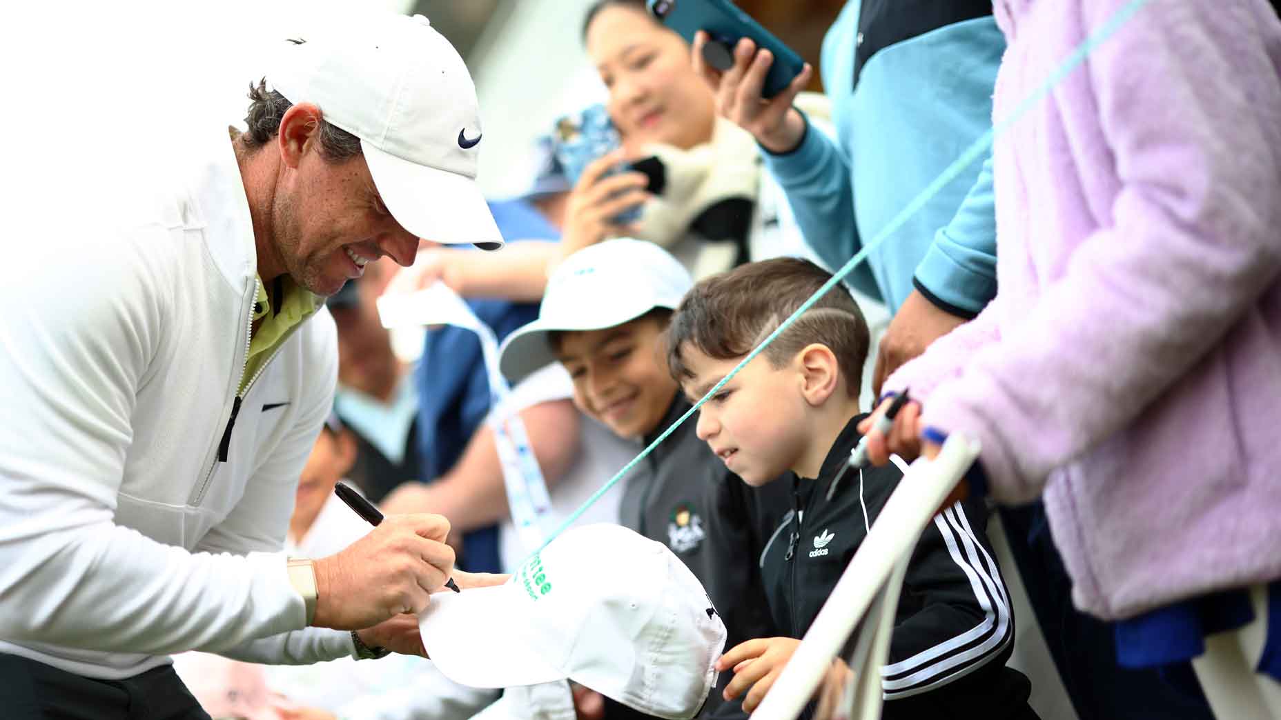 He kept a ball signed by Rory McIlroy for 9 years. In April, he’ll be paired with him at the Masters He kept a ball signed by Rory McIlroy for 9 years. In April, he’ll be paired with him at the Masters