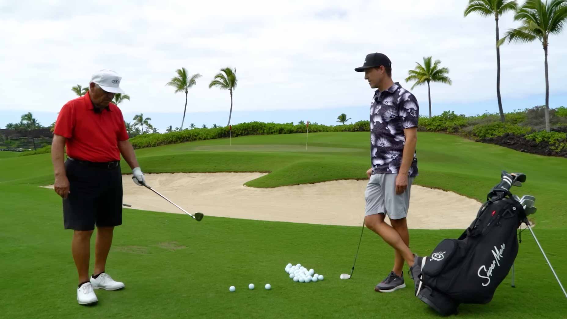 Lee Trevino says this is crucial for solid contact on pitch shots Lee Trevino says this is crucial for solid contact on pitch shots
