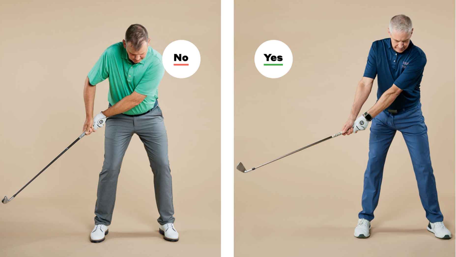 john novosel jr. and jon tattersall demonstrate the right and wrong way to maintain arm structure