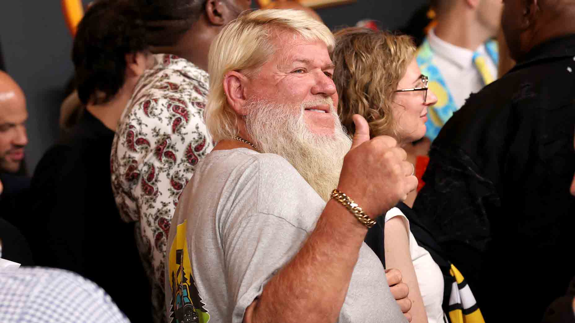 ‘Just me and him goofing off’: The Happy Gilmore scene John Daly improvised ‘Just me and him goofing off’: The Happy Gilmore scene John Daly improvised
