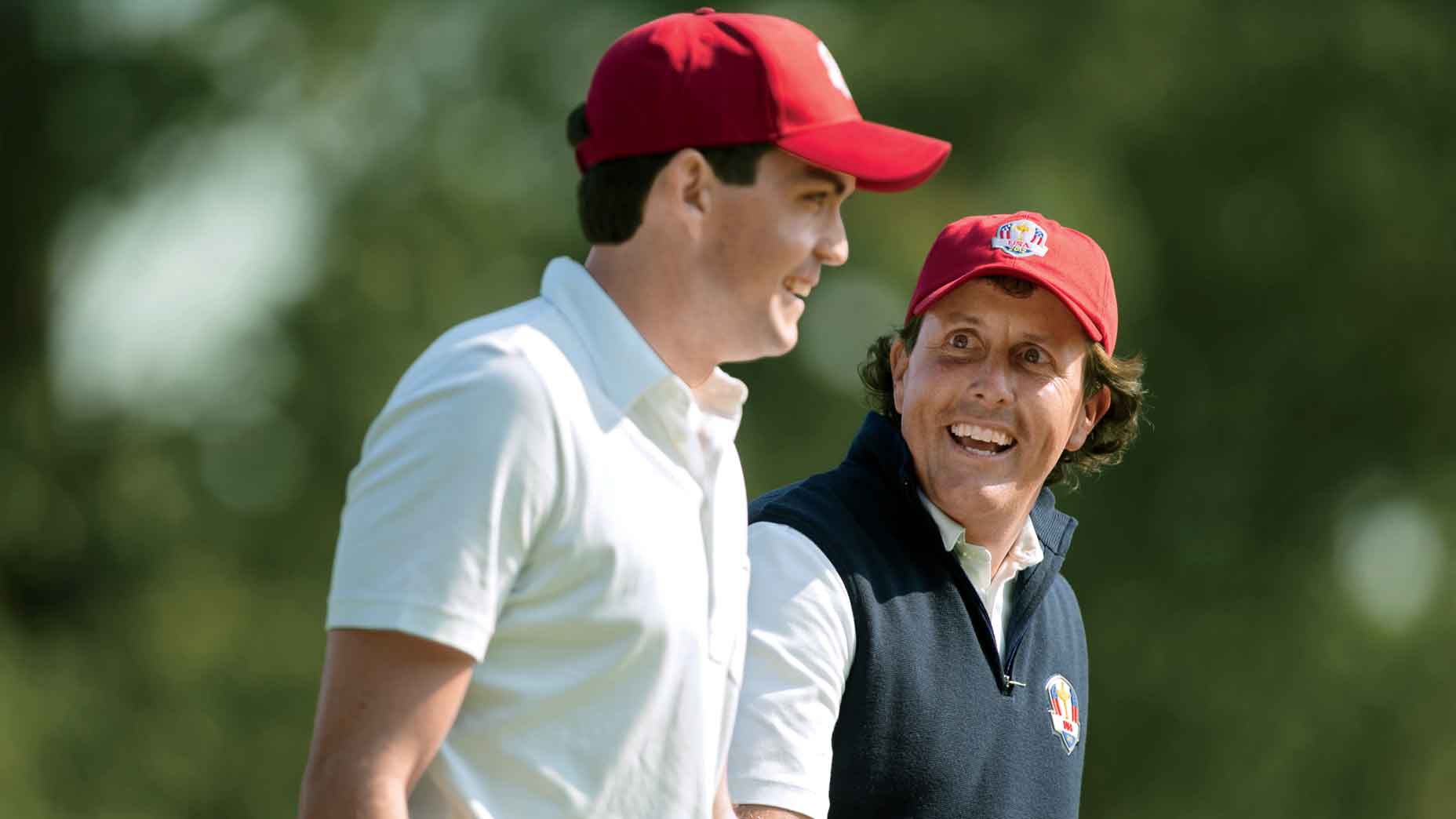A decade-plus ago, Keegan Bradley and Phil Mickelson were energetic Ryder Cup partners.