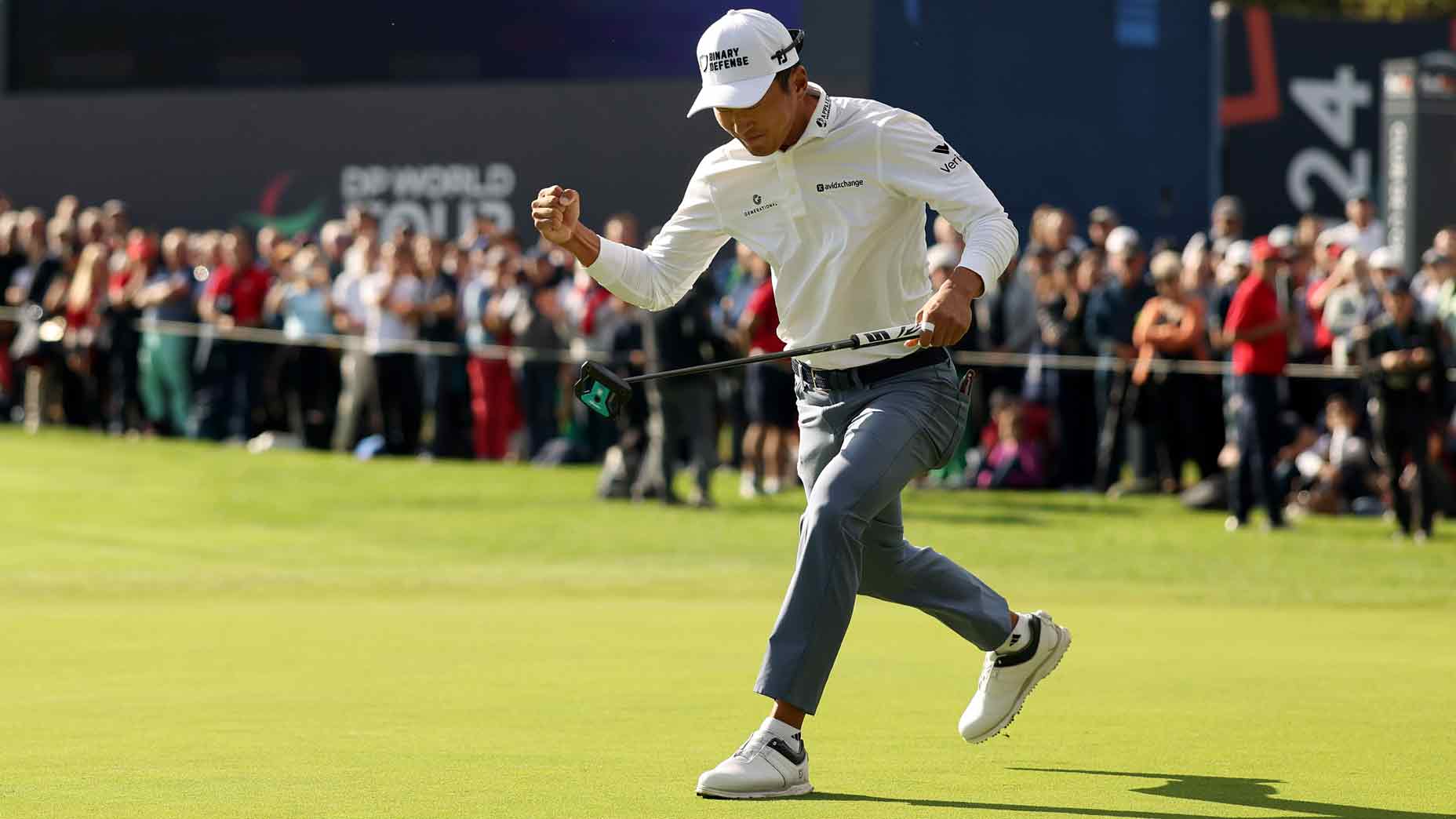 Michael Kim just earned this new putter’s 3rd worldwide win Michael Kim just earned this new putter’s 3rd worldwide win