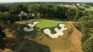 The 14th hole at Bethpage Black in Farmingdale, N.Y.
