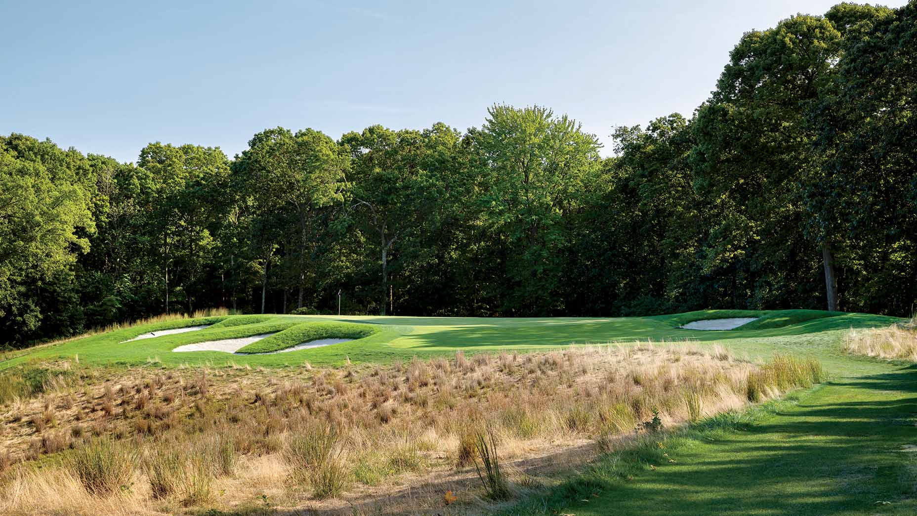 The 3rd hole at Bethpage Black in Farmingdale, N.Y.