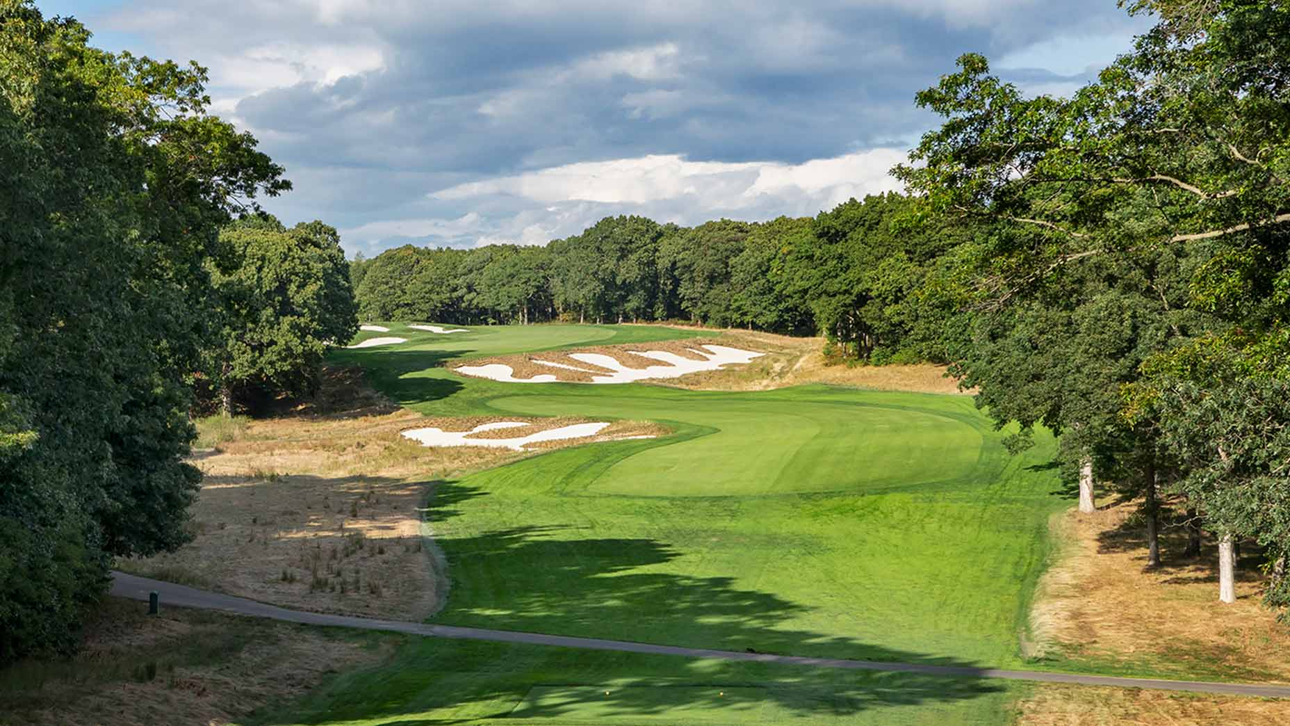 The 4th hole at Bethpage Black in Farmingdale, N.Y.