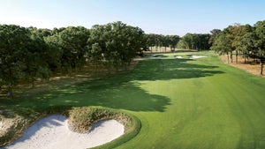 The 9th hole at Bethpage Black in Farmingdale, N.Y.
