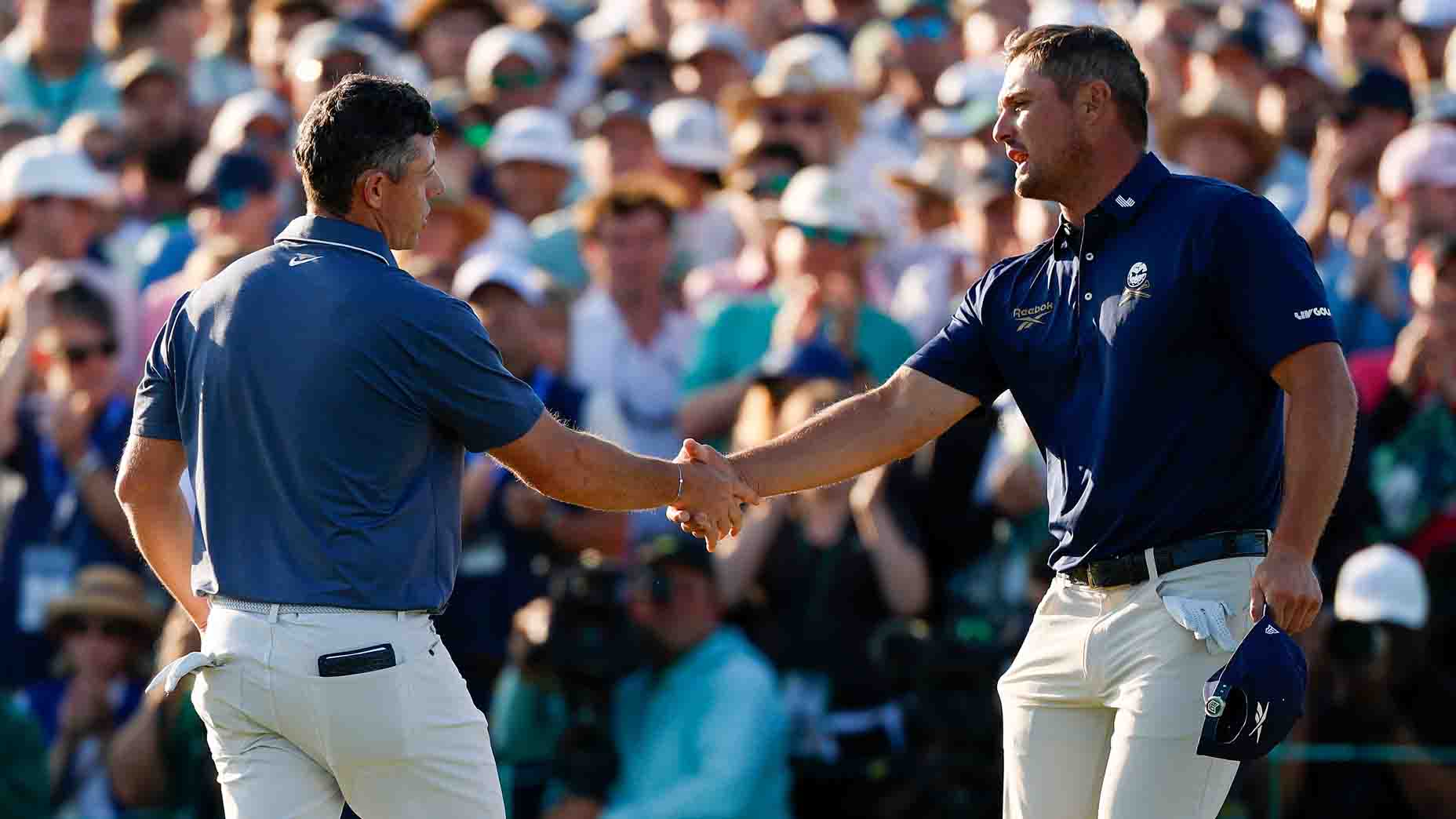 Bryson DeChambeau’s response to Rory McIlroy’s dig won’t inflame ‘heightened’ rivalry Bryson DeChambeau’s response to Rory McIlroy’s dig won’t inflame ‘heightened’ rivalry
