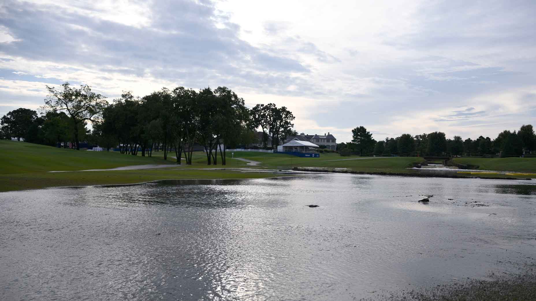 ‘Unplayable’: LPGA cancels event after rains swamps host course ‘Unplayable’: LPGA cancels event after rains swamps host course