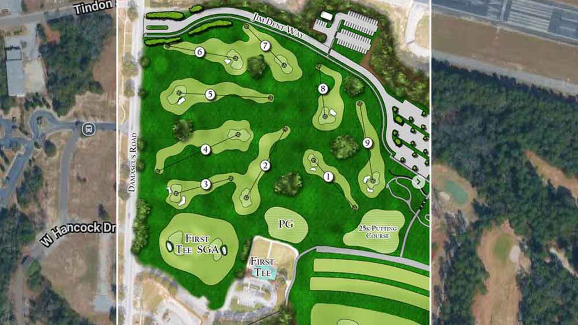First look: Tiger Woods-designed Augusta course comes into focus First look: Tiger Woods-designed Augusta course comes into focus