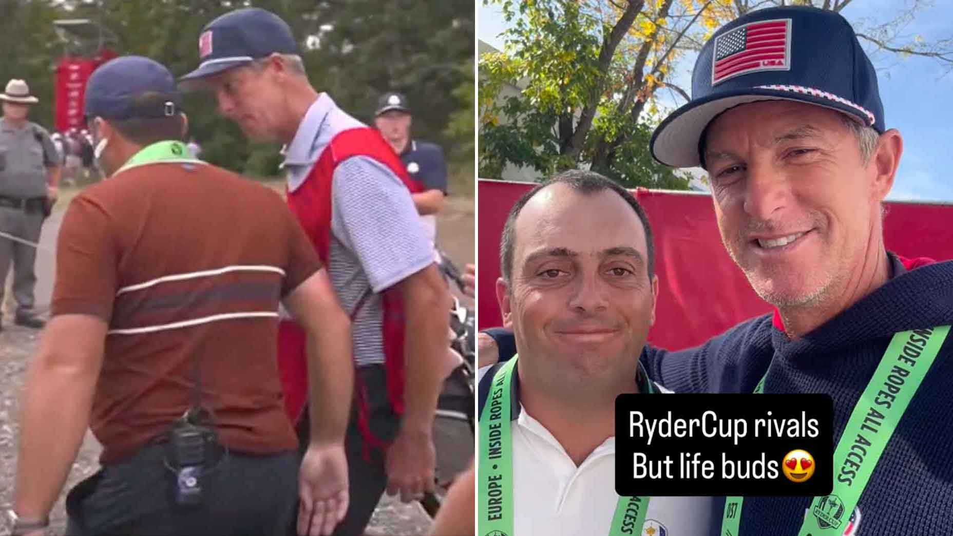 Caddie apologizes for heated exchange during Saturday Ryder Cup match Caddie apologizes for heated exchange during Saturday Ryder Cup match