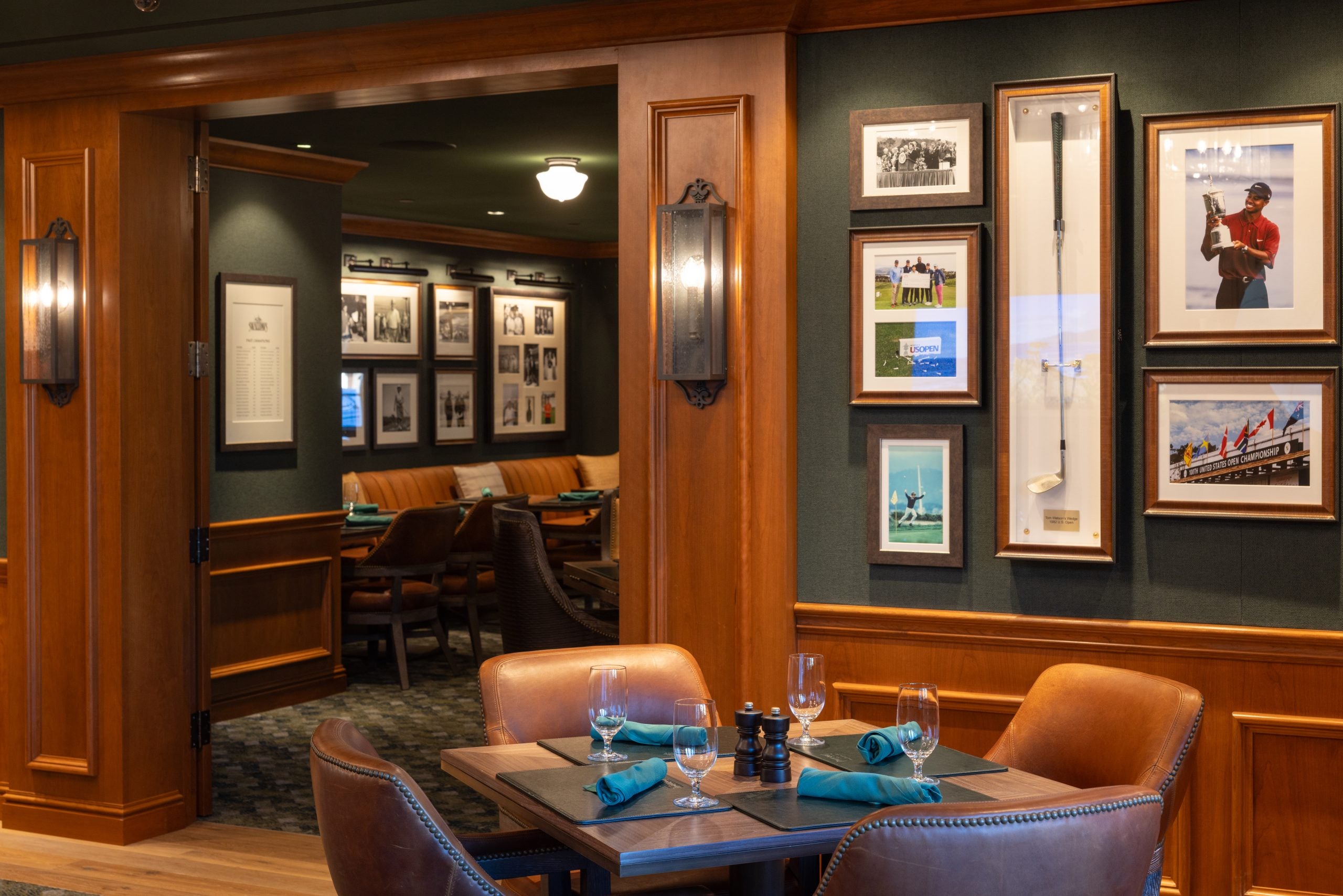 reopened tap room at pebble beach