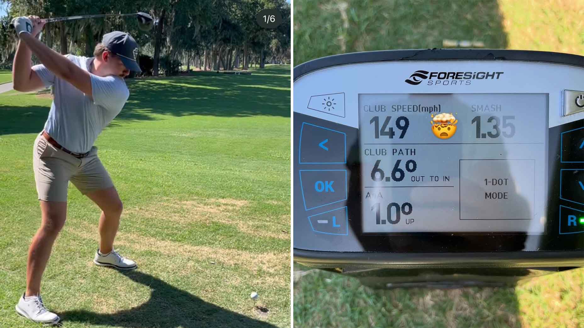 This golfer generates nearly 150 mph of clubhead speed. Here’s how This golfer generates nearly 150 mph of clubhead speed. Here’s how