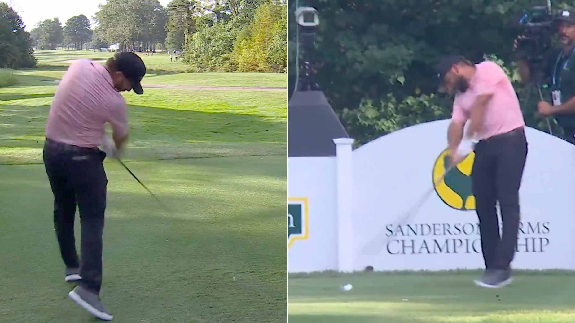 ‘Completely topped it:’ Tour winner hits ‘shocking’ drive that fails to pass member tees ‘Completely topped it:’ Tour winner hits ‘shocking’ drive that fails to pass member tees