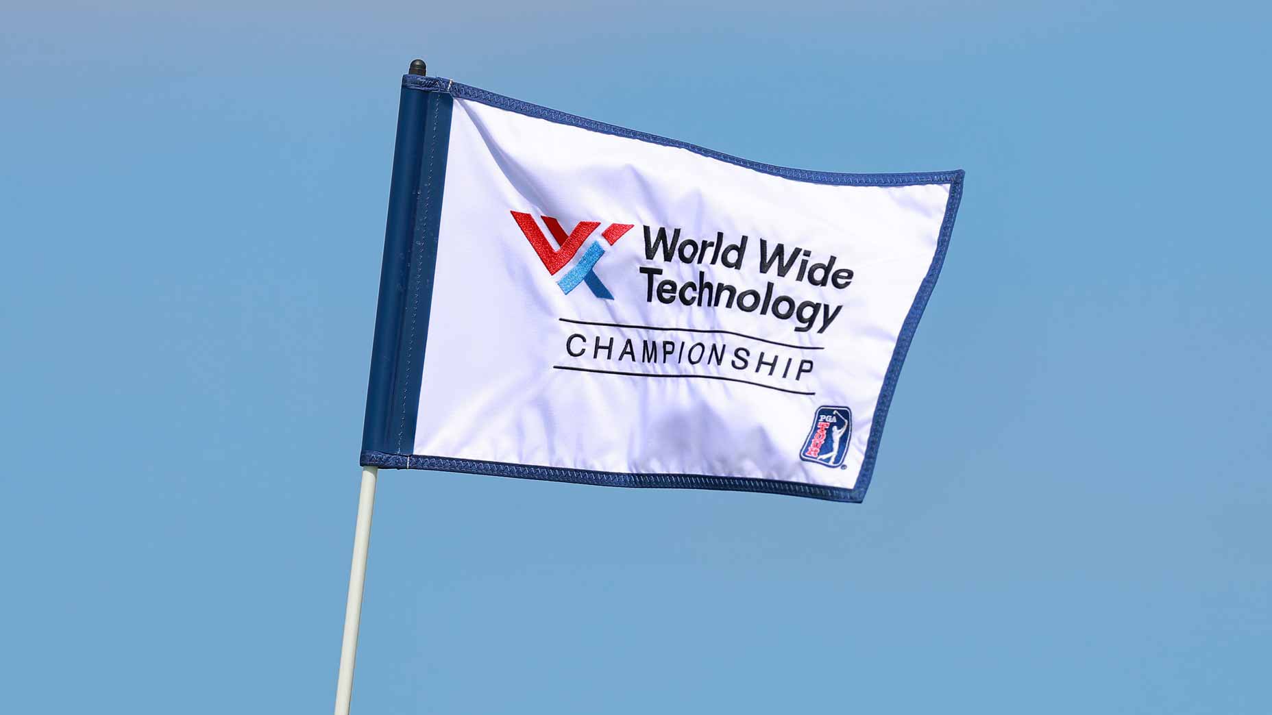 2025 World Wide Technology Championship flag pictured at El Cardonal at Diamante.