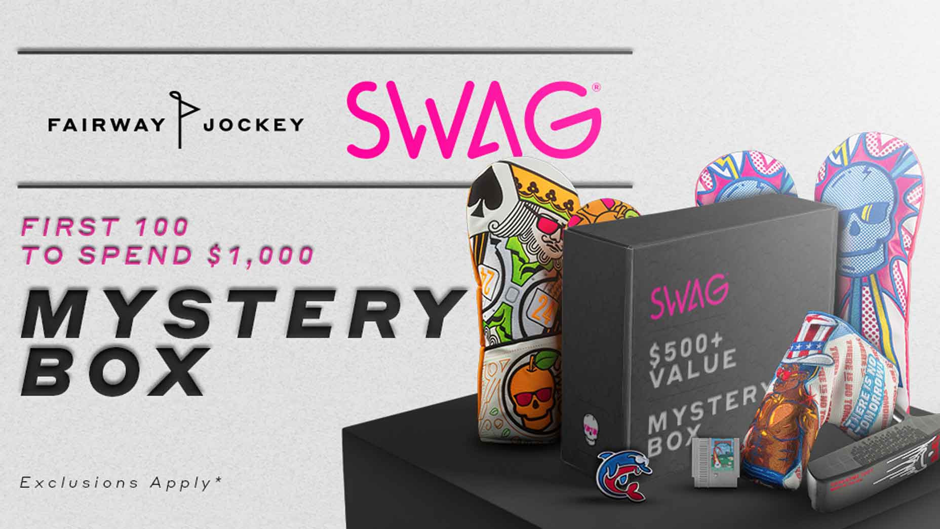 swag golf cyber monday mystery box deal