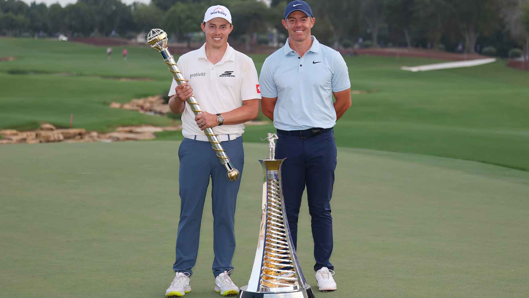 Rory McIlroy falls short in Dubai after 18th-hole heroics, but still wins season-long race Rory McIlroy falls short in Dubai after 18th-hole heroics, but still wins season-long race