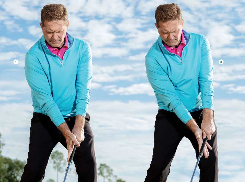 Jeff Smith demonstrates a grip drill