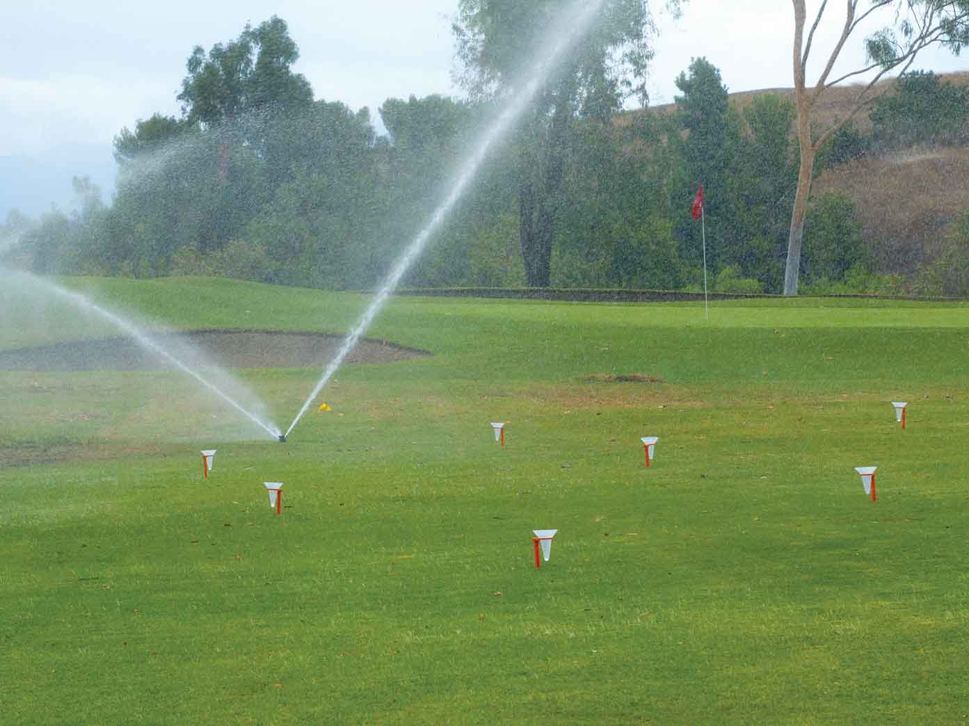 Catch Cans provide easy-to-interpret measurements of how efficiently sprinkler heads operate