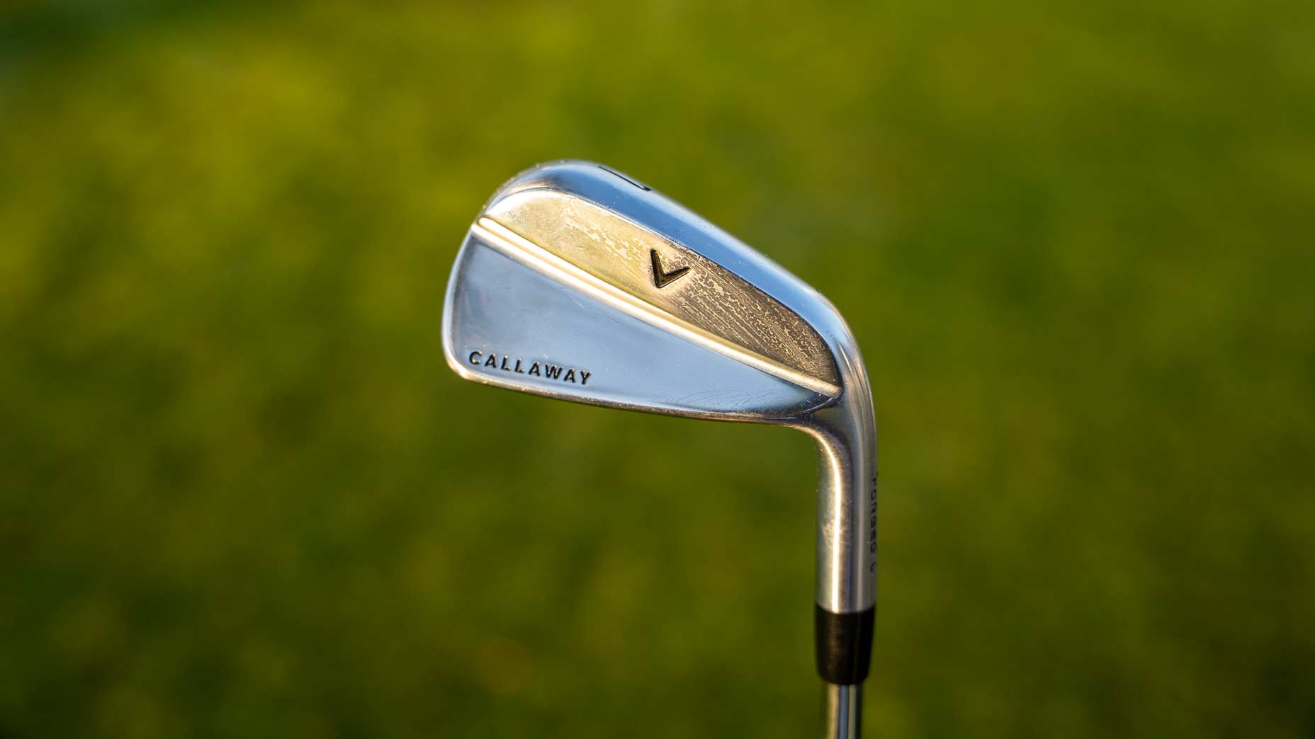 Adrien Dumont de Chassart's Callaway prototype irons.