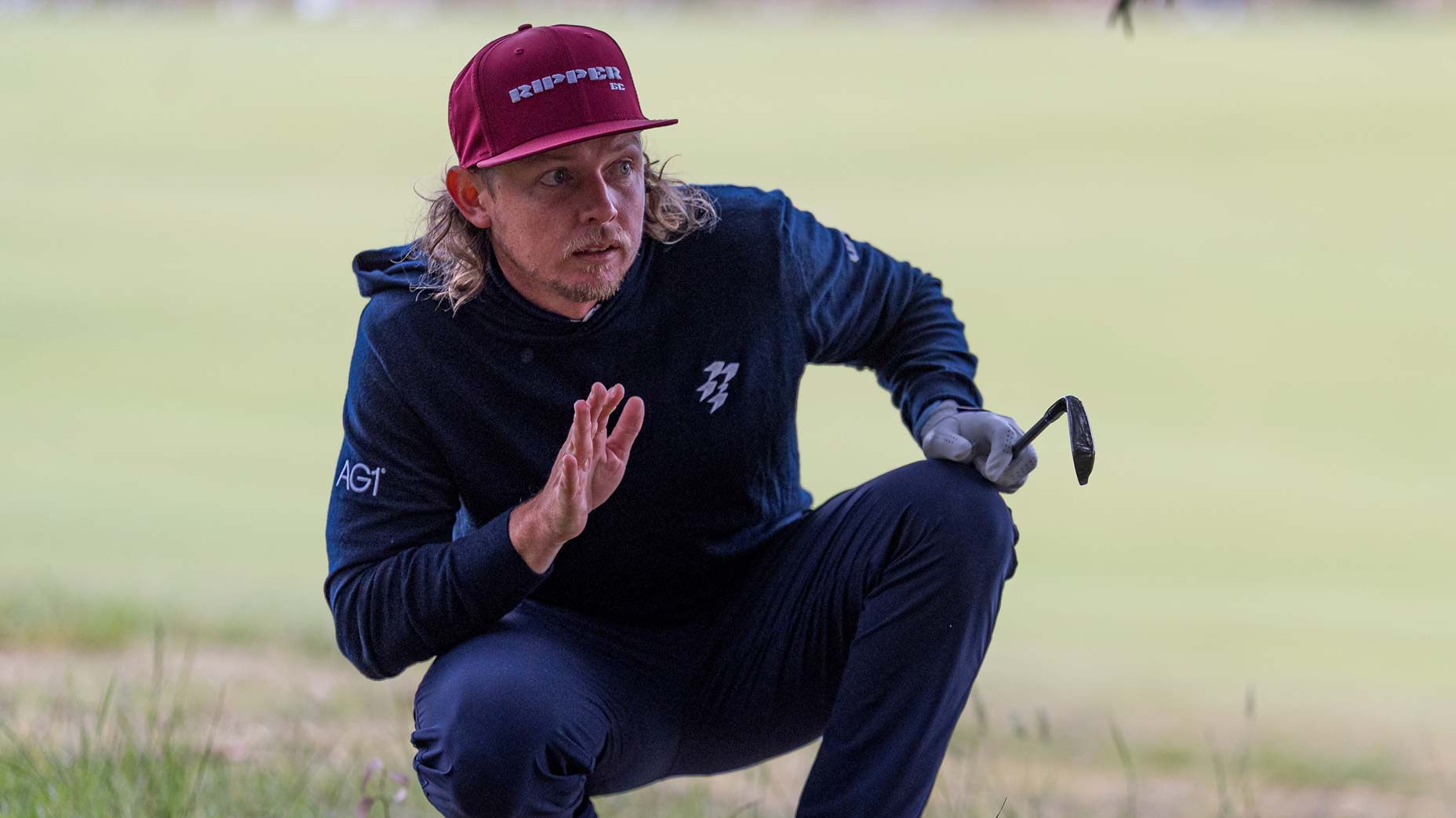 Cameron Smith at Royal Melbourne.