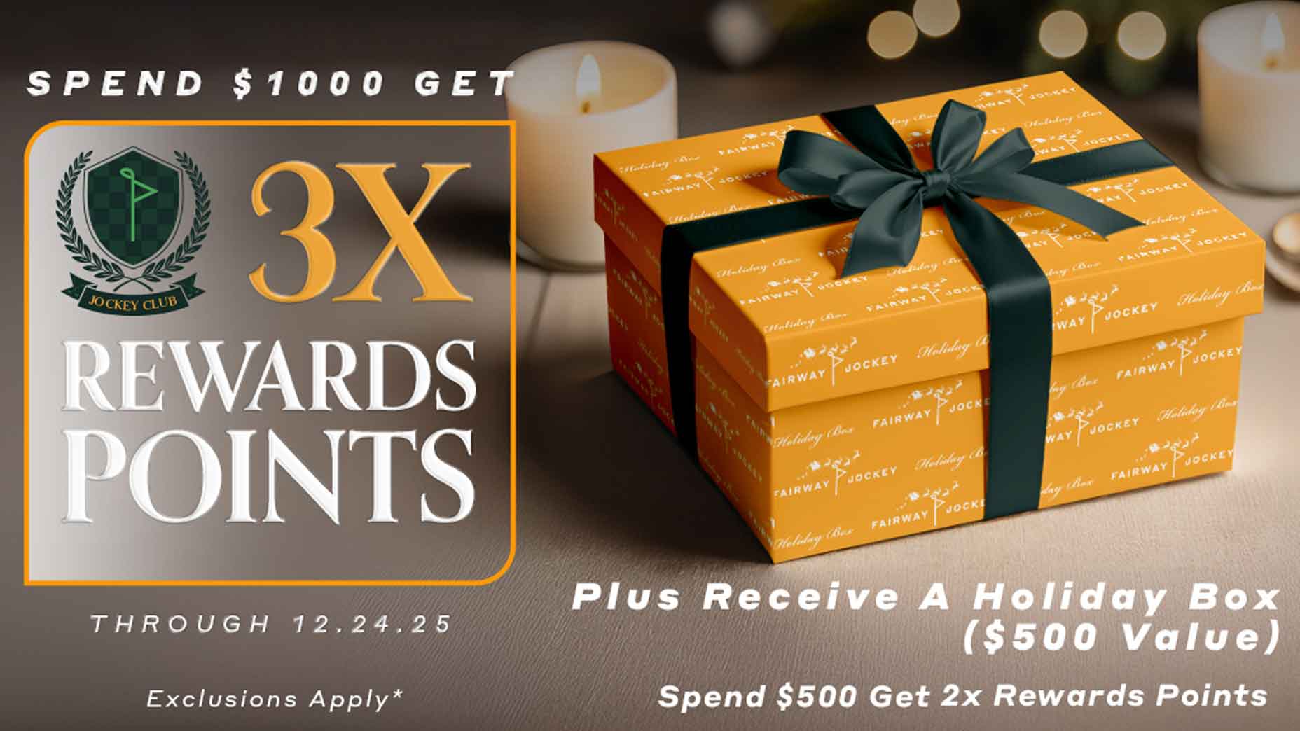 FJ BONUS SZN: Earn 3X points on purchases of ,000 — plus a gift box worth 0! FJ BONUS SZN: Earn 3X points on purchases of ,000 — plus a gift box worth 0!