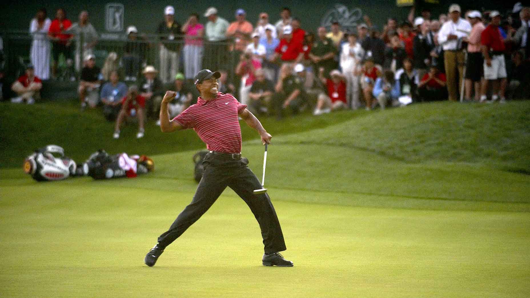 The clever tip Tiger learned at age 3 that helped him sink pressure putts The clever tip Tiger learned at age 3 that helped him sink pressure putts