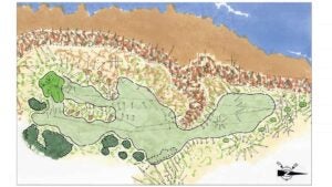 Hole No. 16 at Bandon Dunes Golf Course
