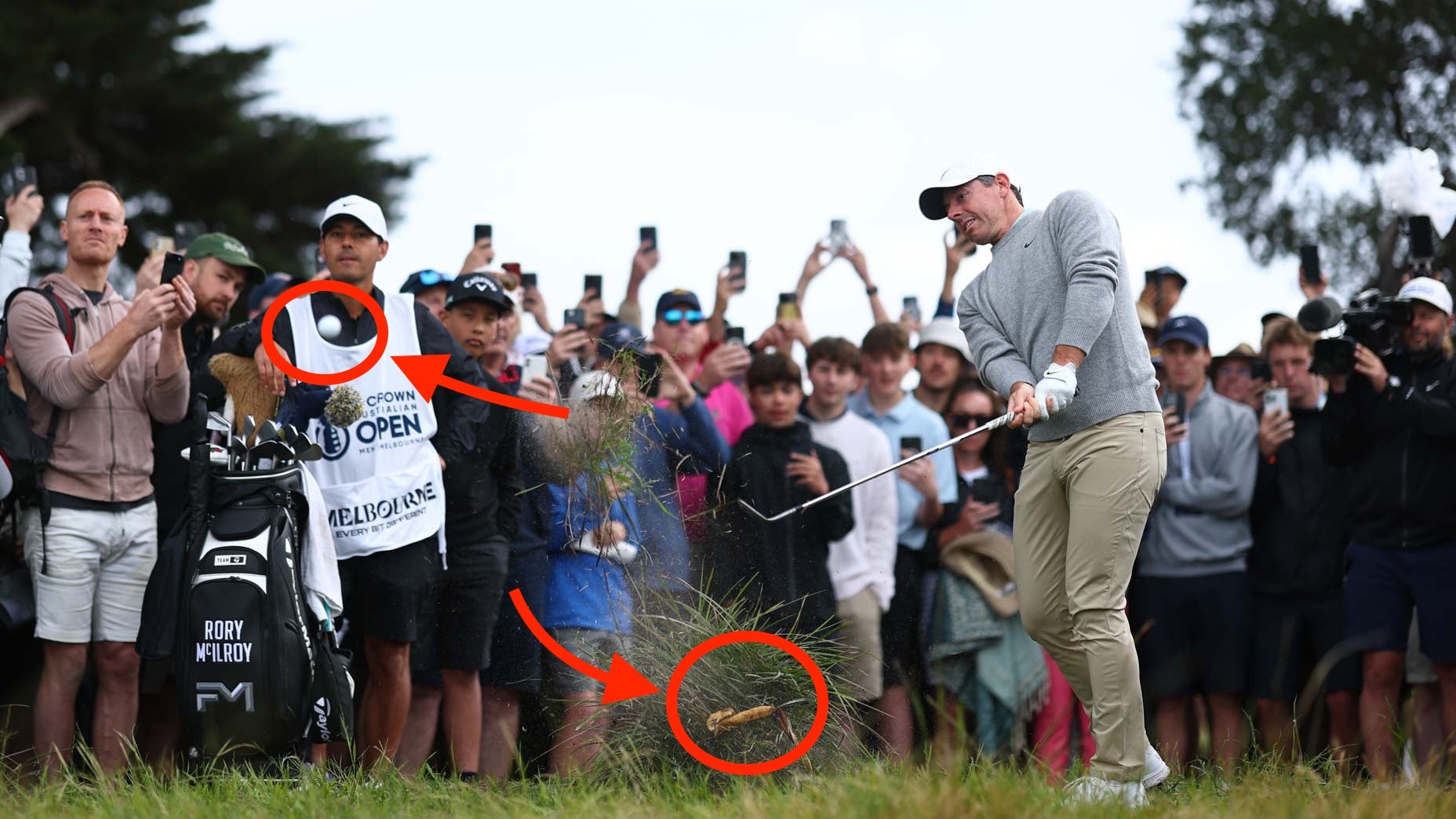 Why Rory McIlroy couldn’t take relief from banana-peel nightmare Why Rory McIlroy couldn’t take relief from banana-peel nightmare