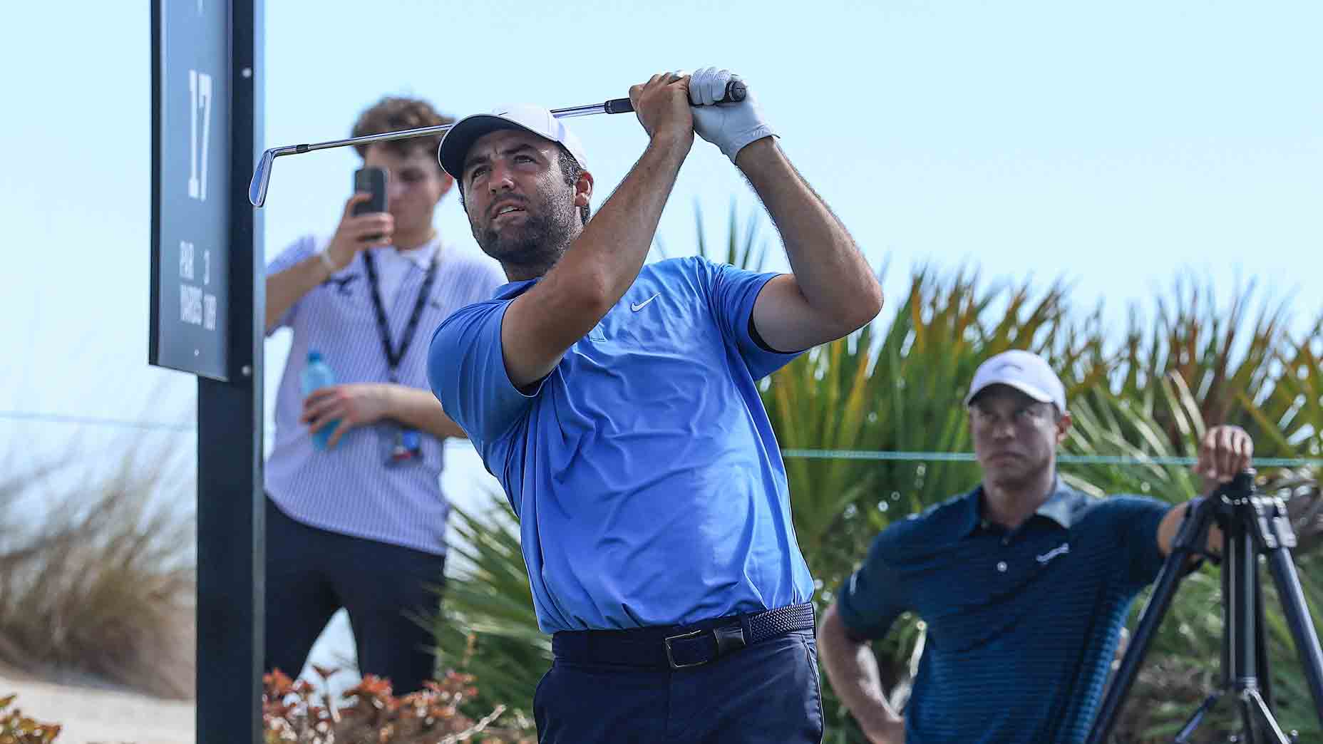 Tiger Woods, Scottie Scheffler