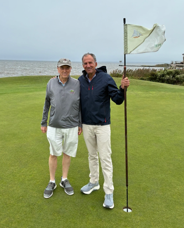 michael bamberger with rees jones