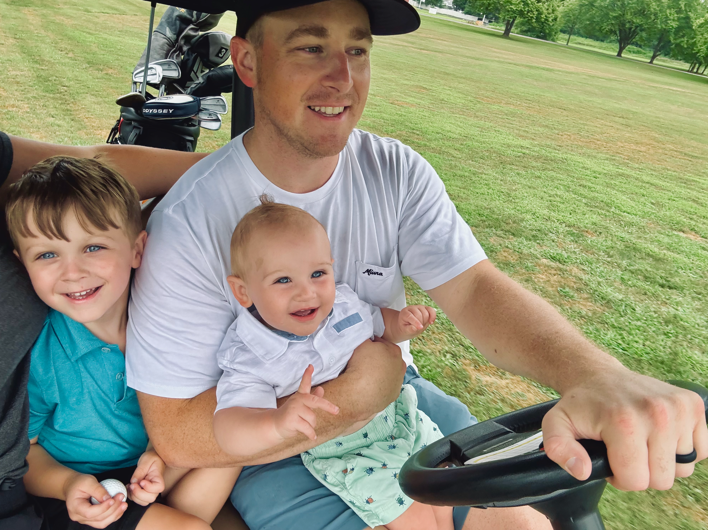 josh goedeker and his kids
