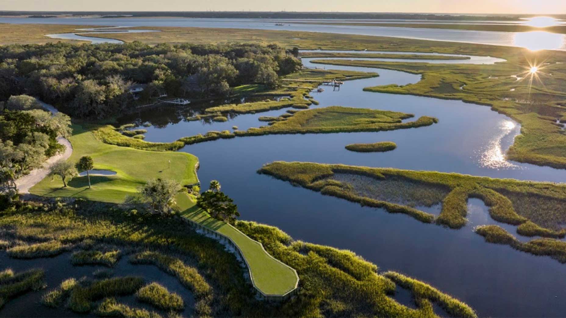 A view of Oak Marsh at Omni Amelia Island.