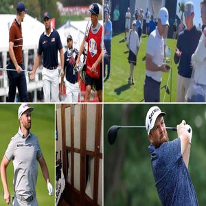 Rory McIlroy, Bryson DeChambeau, Wyndham Clark and Shane Lowry featured in golf's most heated moments of 2025.