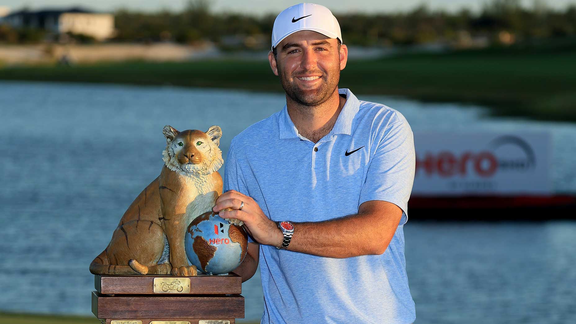 scottie scheffler at the 2024 hero world challenge