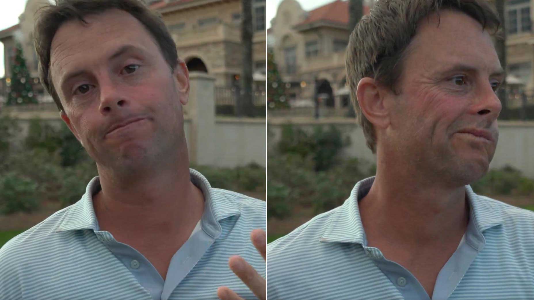 Popular Pro gets emotional after PGA TOURBECH return Popular Pro gets emotional after PGA TOURBECH return