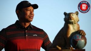 tiger woods at the hero world challenge on sunday