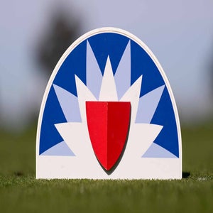 2026 Farmers Insurance Open tee marker pictured at Torrey Pines during the PGA Tour event.