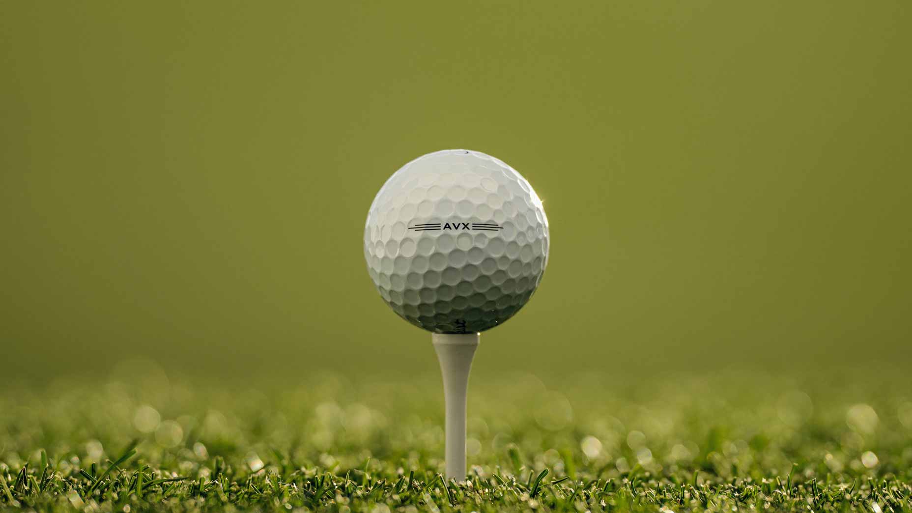 Titleist 2026 AVX golf ball.