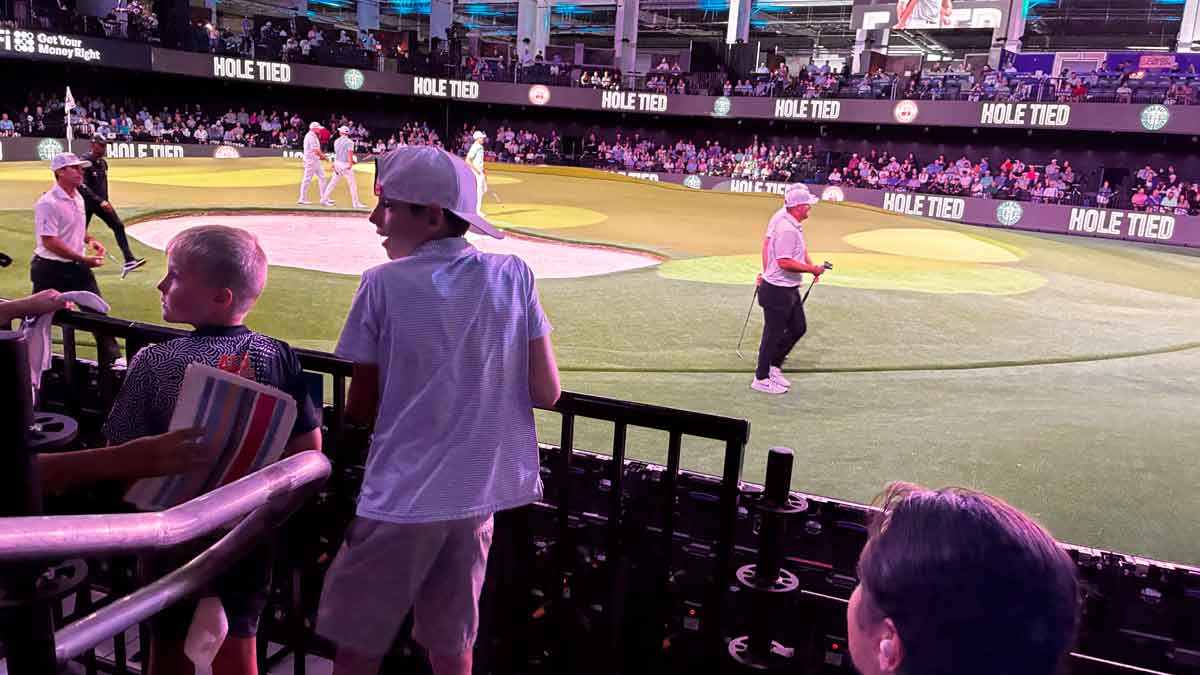 Inside the TGL SoFi Center