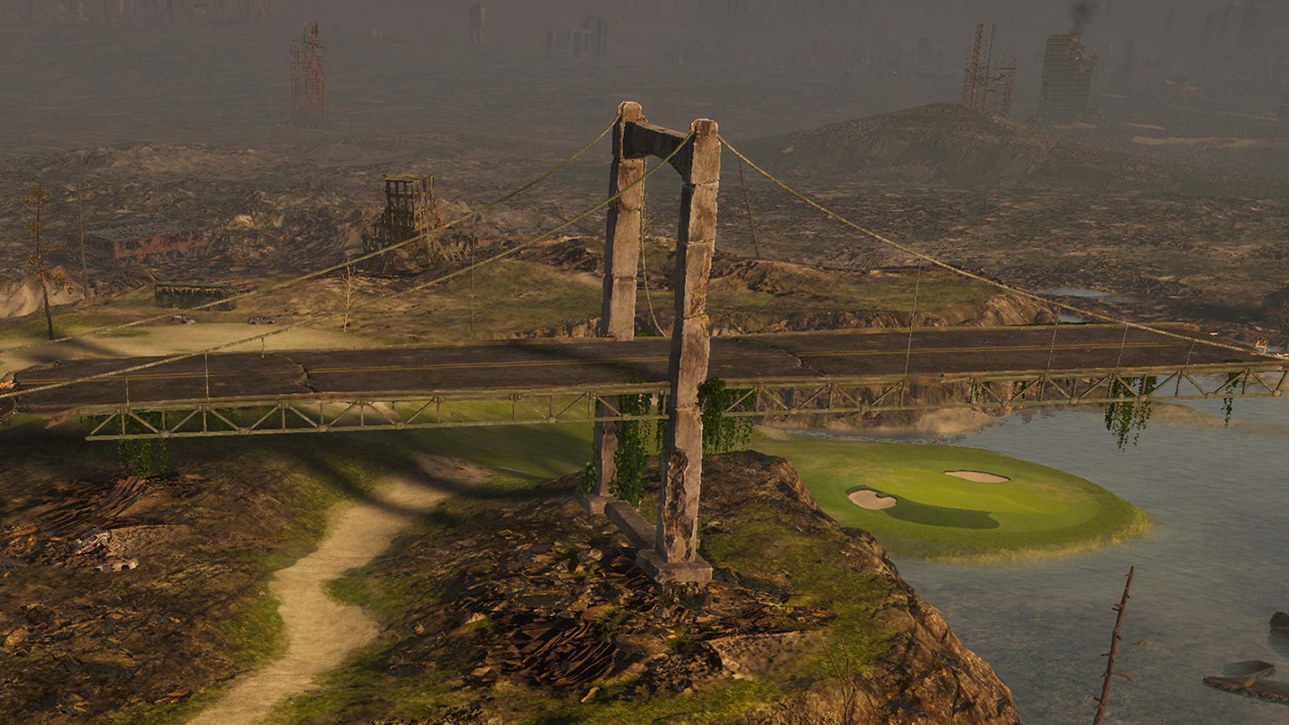 TGL’s new post-apocalyptic golf hole comes with a message TGL’s new post-apocalyptic golf hole comes with a message