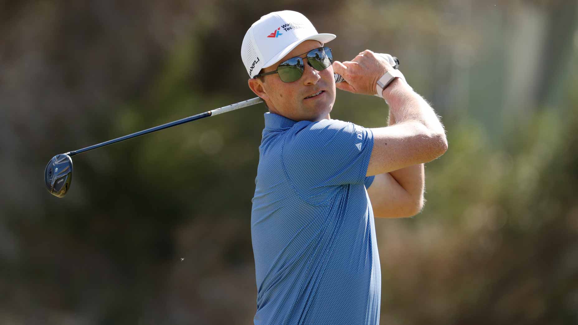 2026 American Express Thursday tee times: Ben Griffin plays his shot during the PGA Tour's 2026 Sony Open in Hawaii.