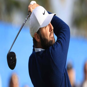 2026 American Express Saturday tee times: Scottie Scheffler watches shot at the PGA Tour event.